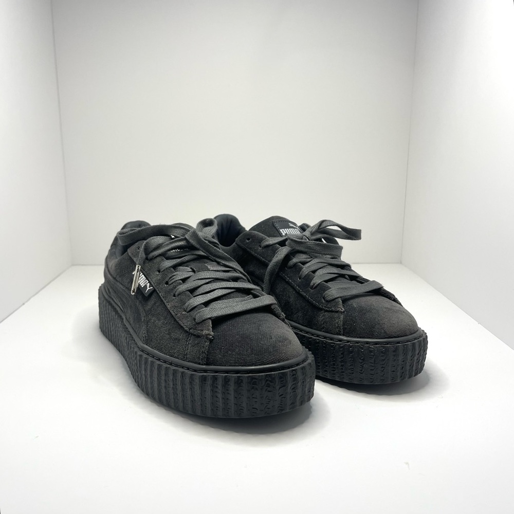 Rhianna - FENTY 🤍Puma Creepers Grey Velvet